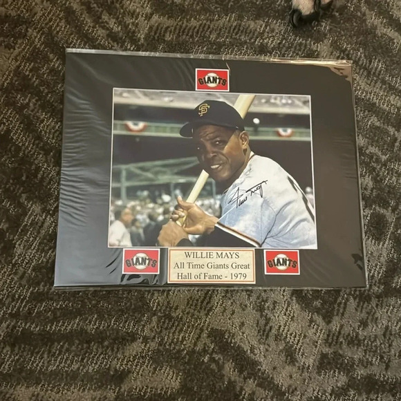 - San Francisco Giants Willie Mays autographed photo - Picture 1 of 1